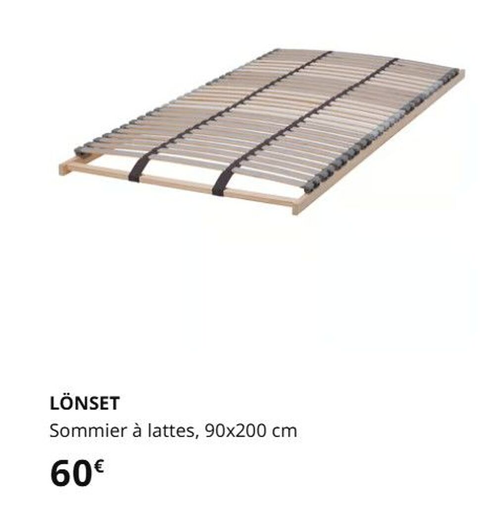LIT CABANE GAUTIER sommier &agrave; lattes inclus Meubles