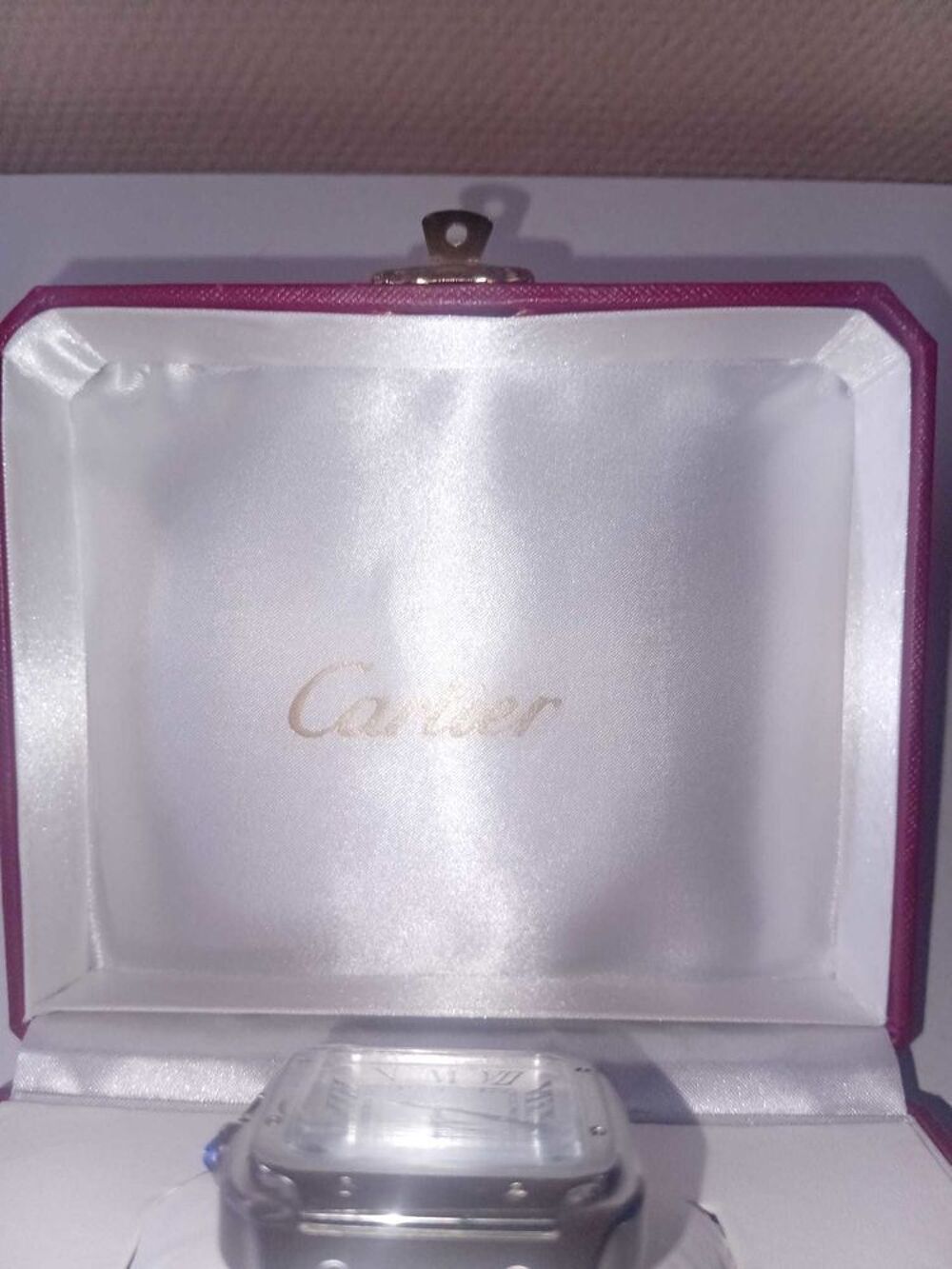 Cartier Santos Automatique €" Full Set Bijoux et montres