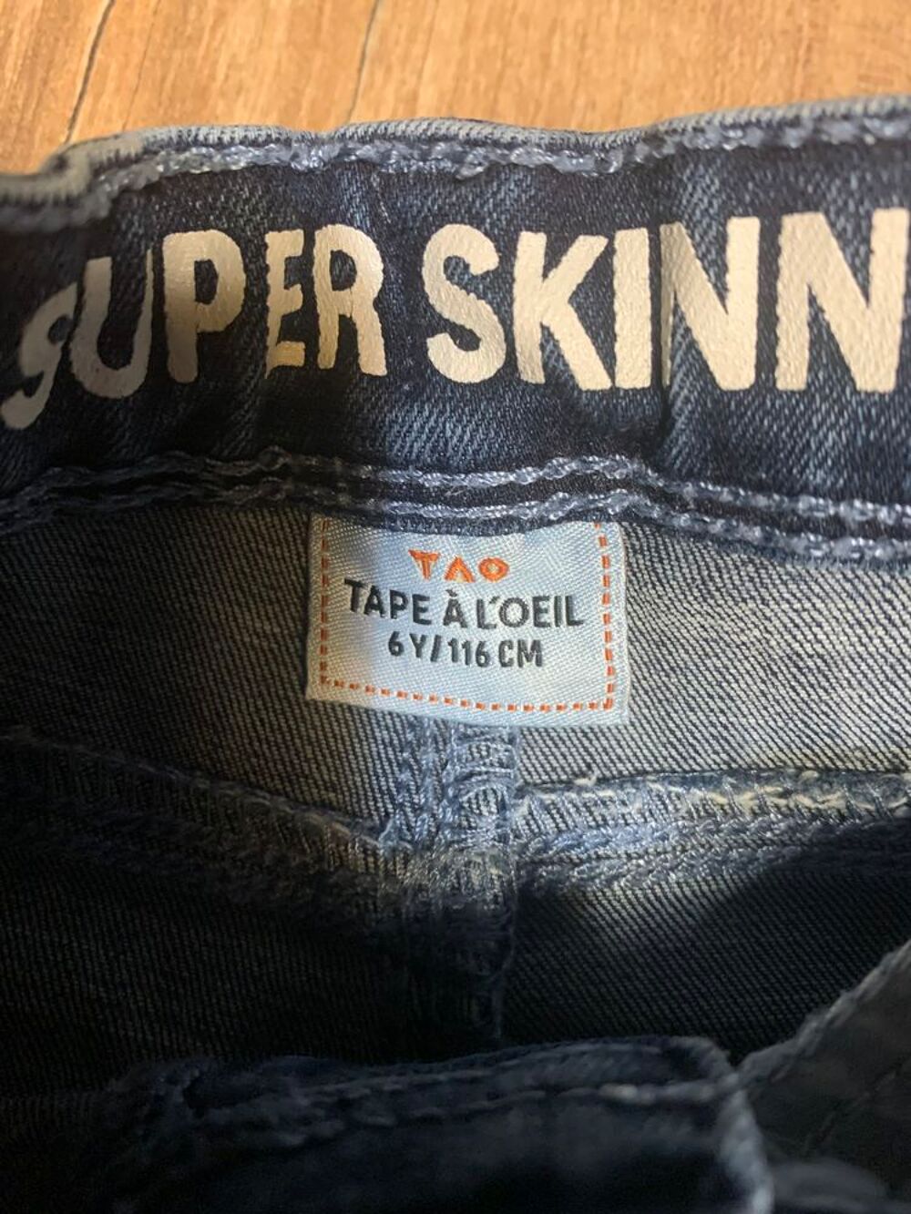 Jean enfant gar&ccedil;on &acute;&acute; Tape &agrave; l? oeil &acute;&acute; Vêtements enfants
