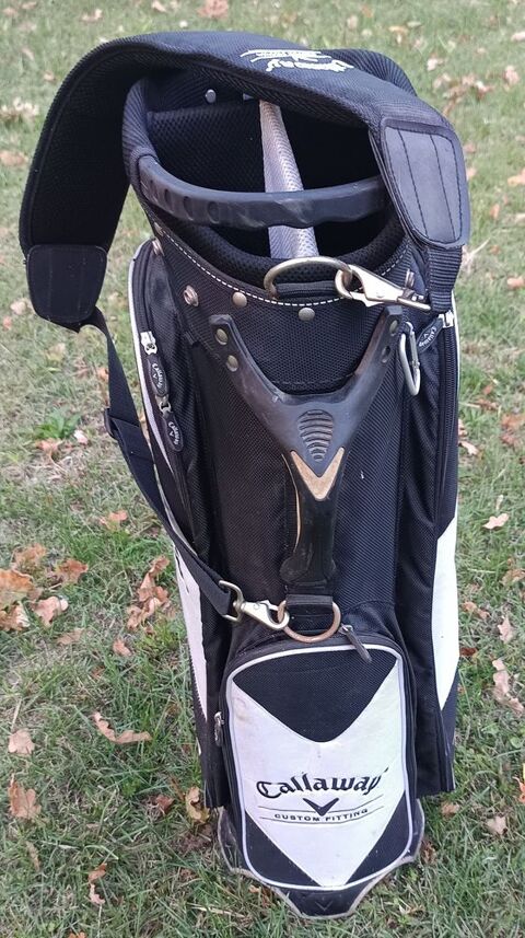 Sac de Golf Chariot Callaway Custom Fitting Noir et Blanc 60 Mantes-la-Jolie (78)