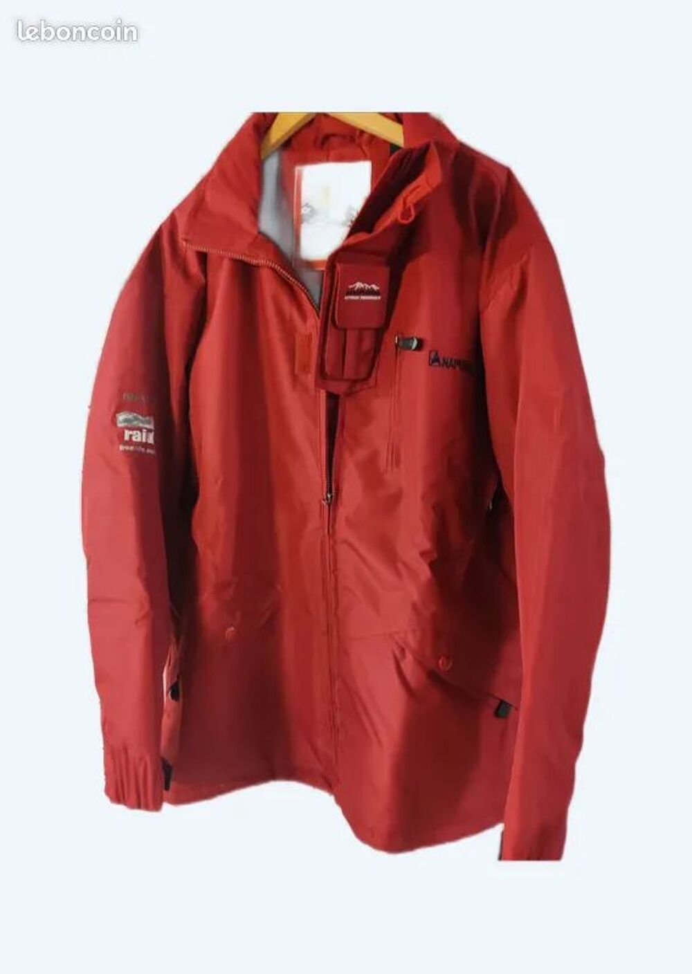 PARKA ROUGE ANAPURNA Vêtements