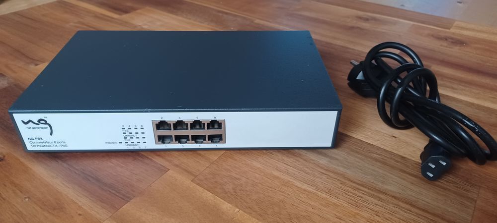 Switch de marque Net Generation Switch 8 ports Full PoE NG-P Matériel informatique