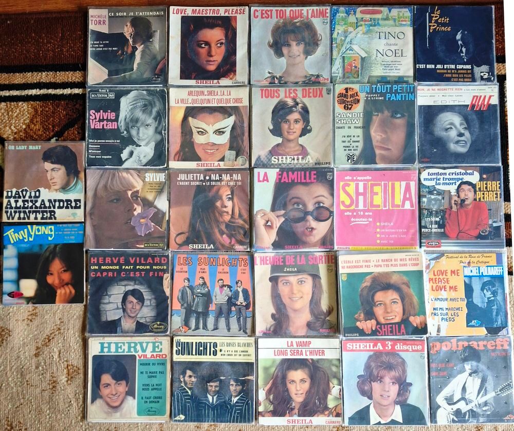 disques vinyls fran&ccedil;ais CD et vinyles