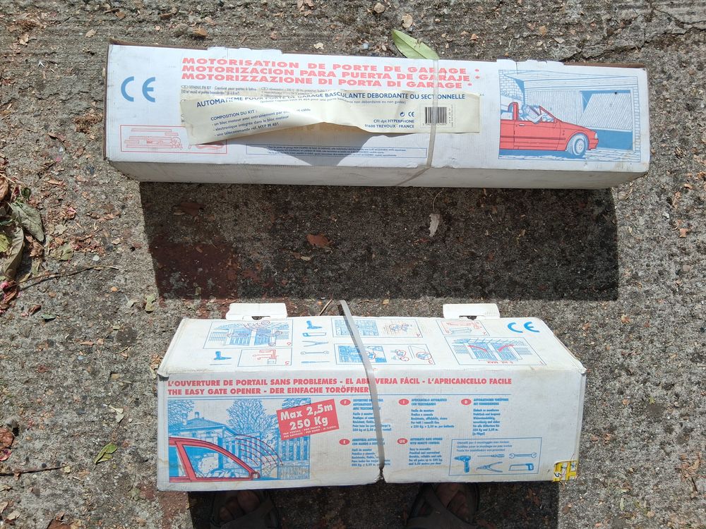 Motorisation portail et porte de garage Bricolage