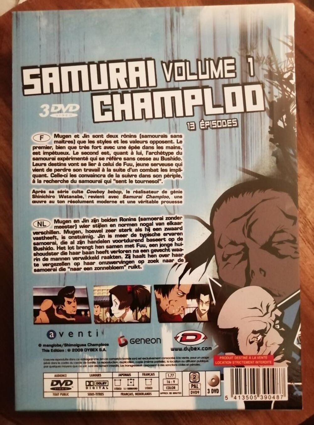 Samurai Champloo Coffret Volume 1 Neuf Sous Blister 3 DVD Photos/Video/TV