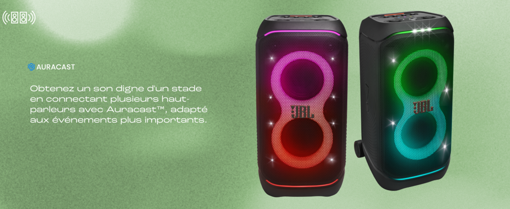1 Enceinte sono portable JBL PartyBox Stage 320 Noire NEUVE Audio et hifi