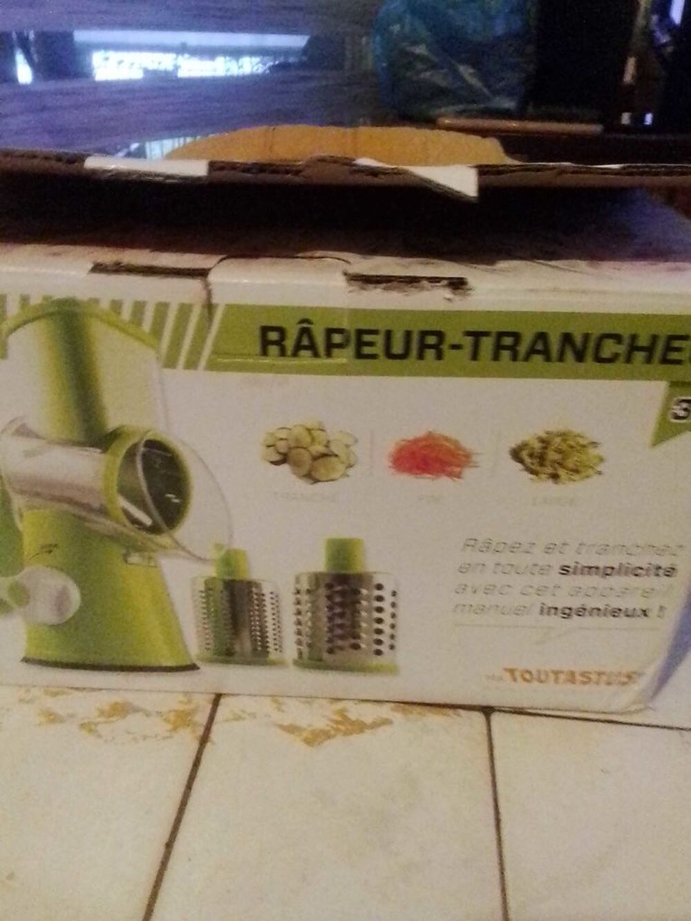 r&agrave;&cent;peur trancheur pour l&eacute;gumes manuel Electroménager