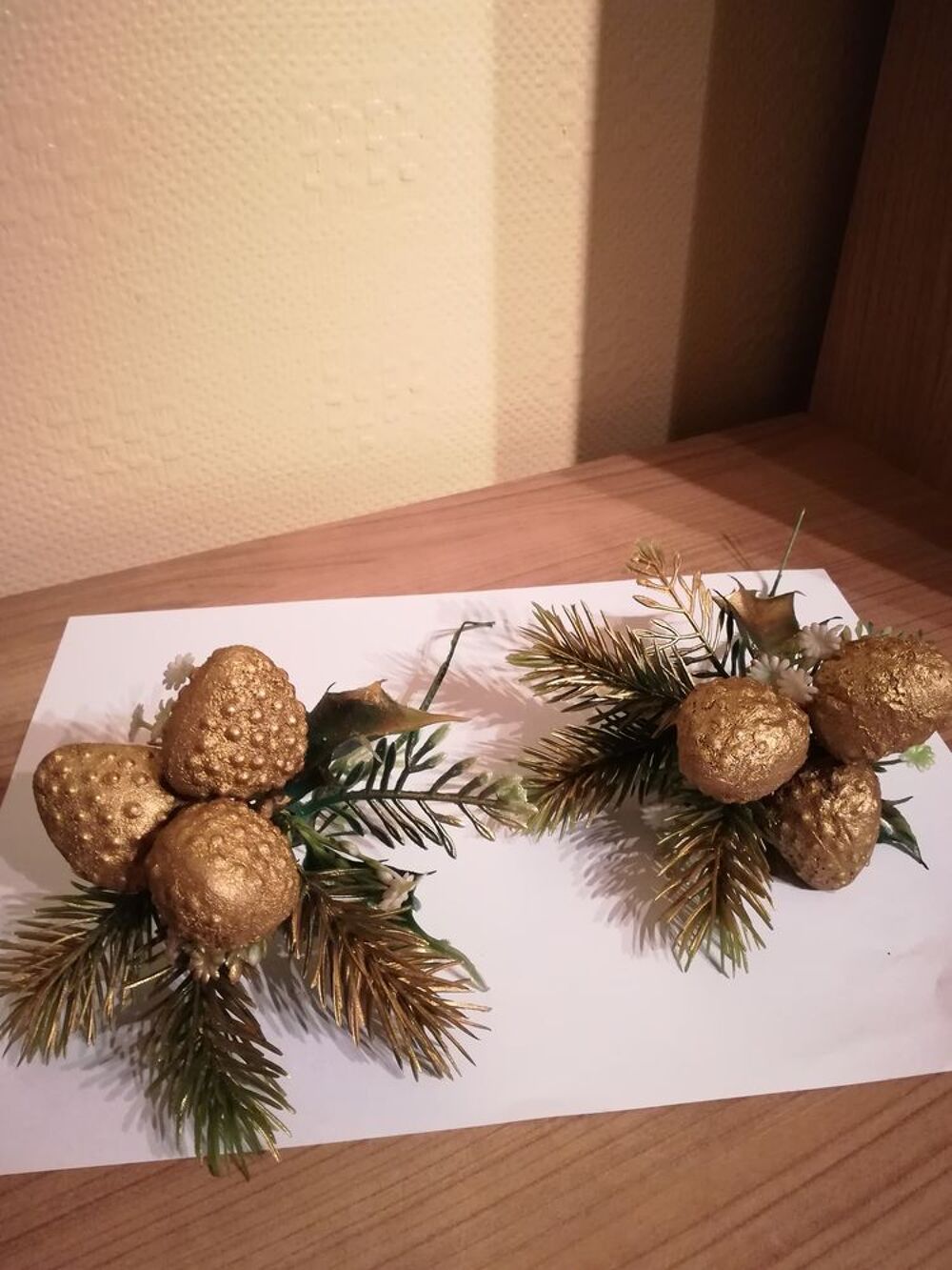 DECO NOEL /centre table / sapin / couronne/ bouquet
Décoration