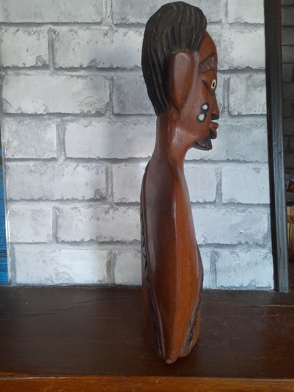 BUSTE EN BOIS D�coration