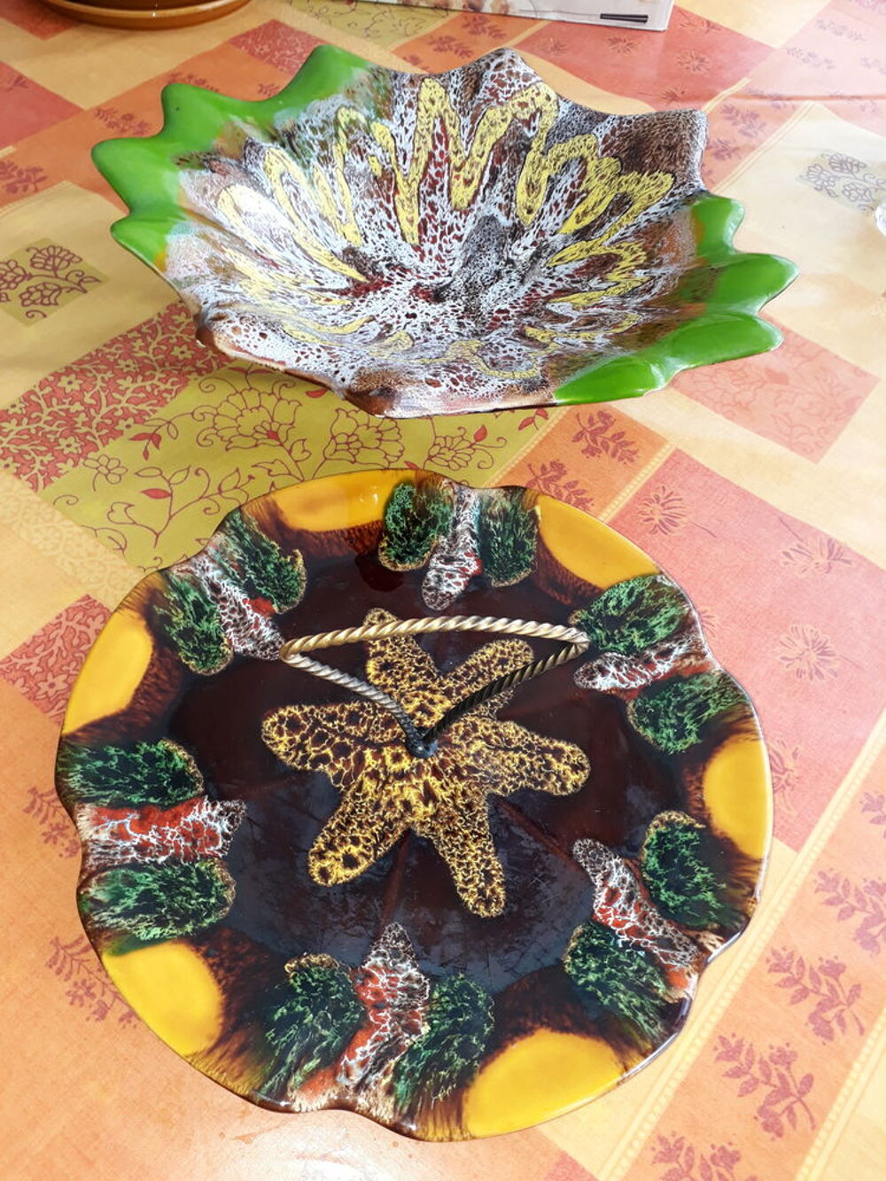 Plateau de fromage et corbeille &agrave; fruits Cuisine