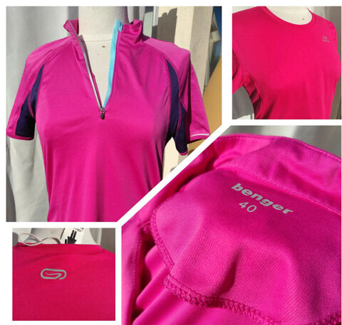 40 Lot 2 tee shirts tissu technique sport, Kalenji, Benger
5 Le Tignet (06)