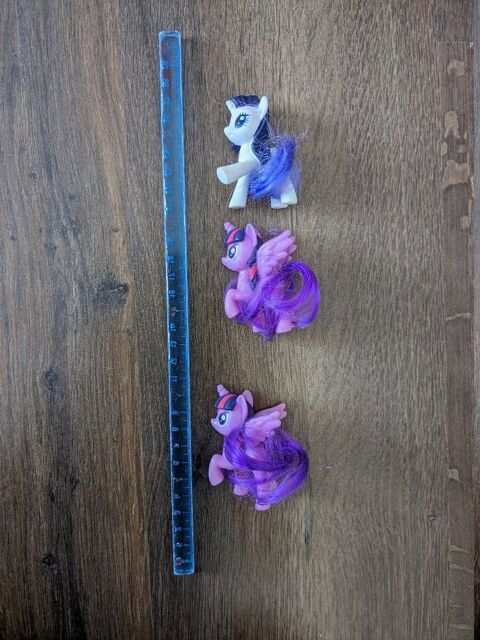 Lot de 3 poneys My little pony violet 3 Aurillac (15)