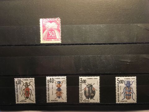 Timbres Taxe  France  Neufs ** 1941 & 1983 1 Lyon 7 (69)