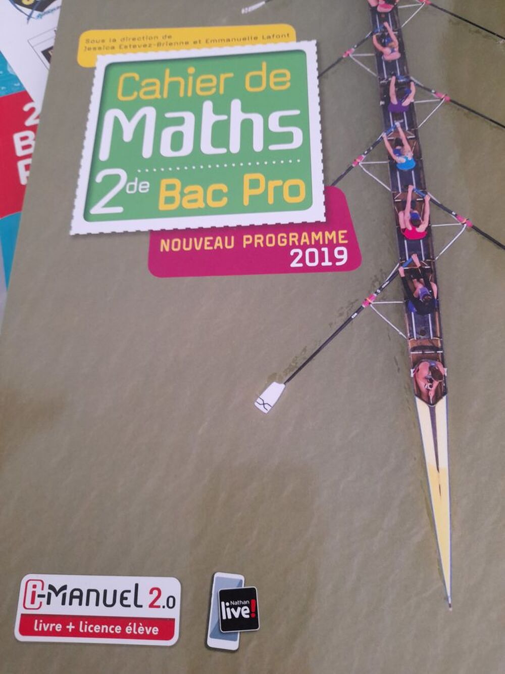 livre de math 2de bac pro lyc&eacute;e Joseph zobel Rivi&egrave;re Sal&eacute;e Livres et BD