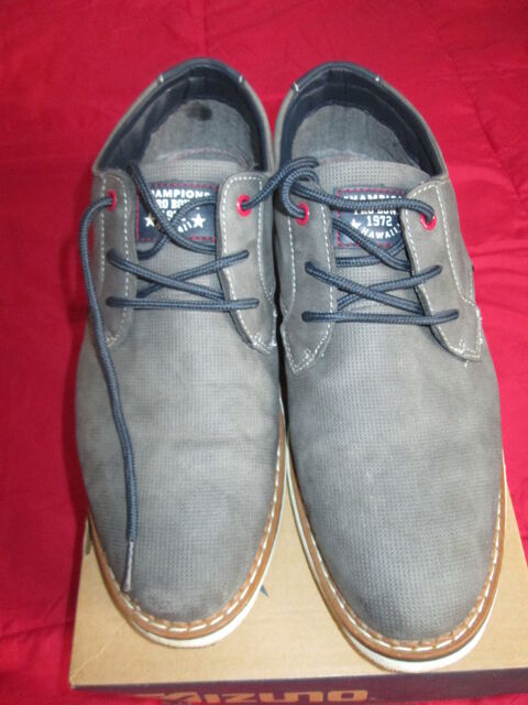 Chaussures de ville homme bleu/gris denim taille 42 32 Chauriat (63)