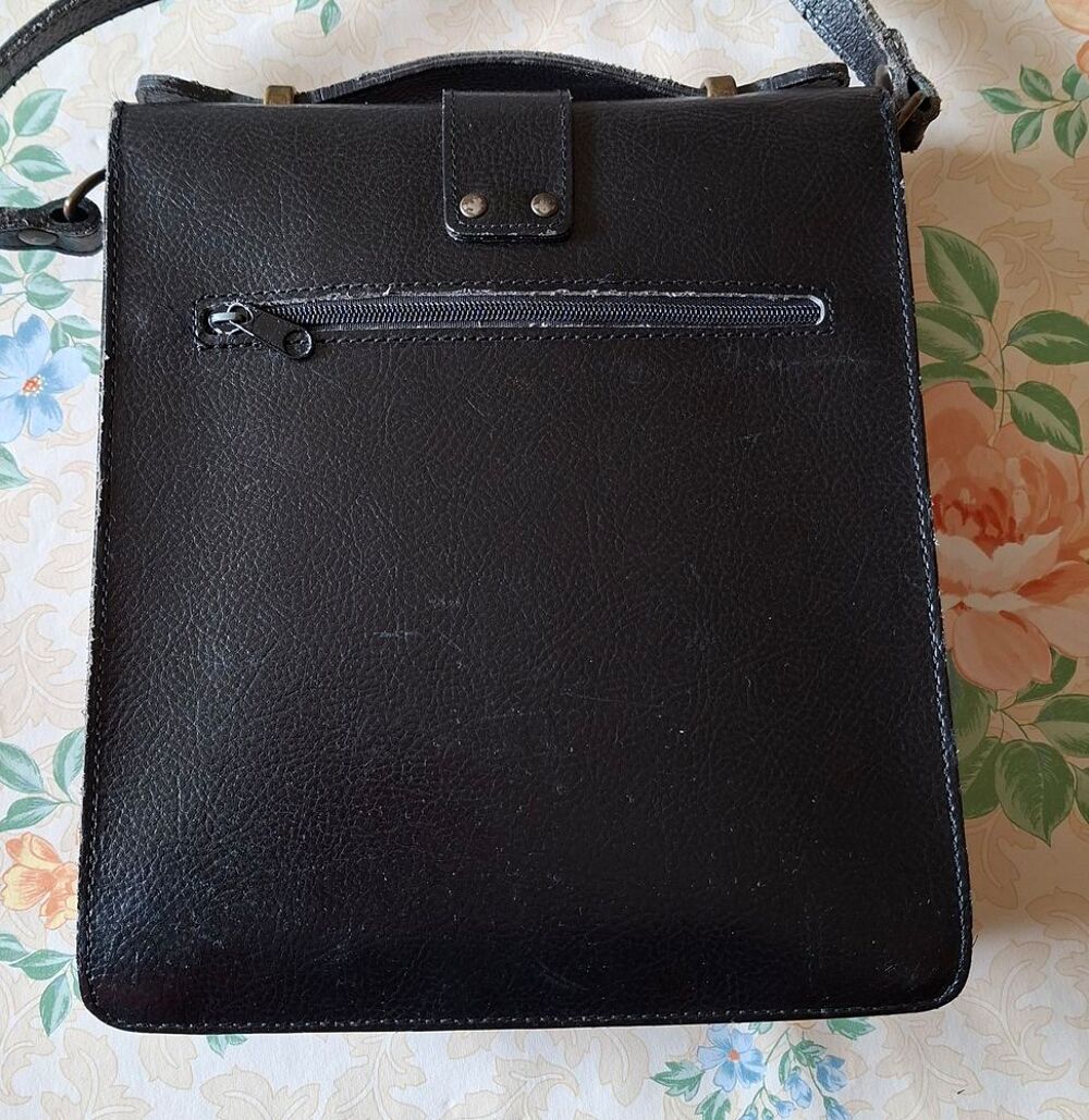 Sacoche pour homme en cuir Maroquinerie