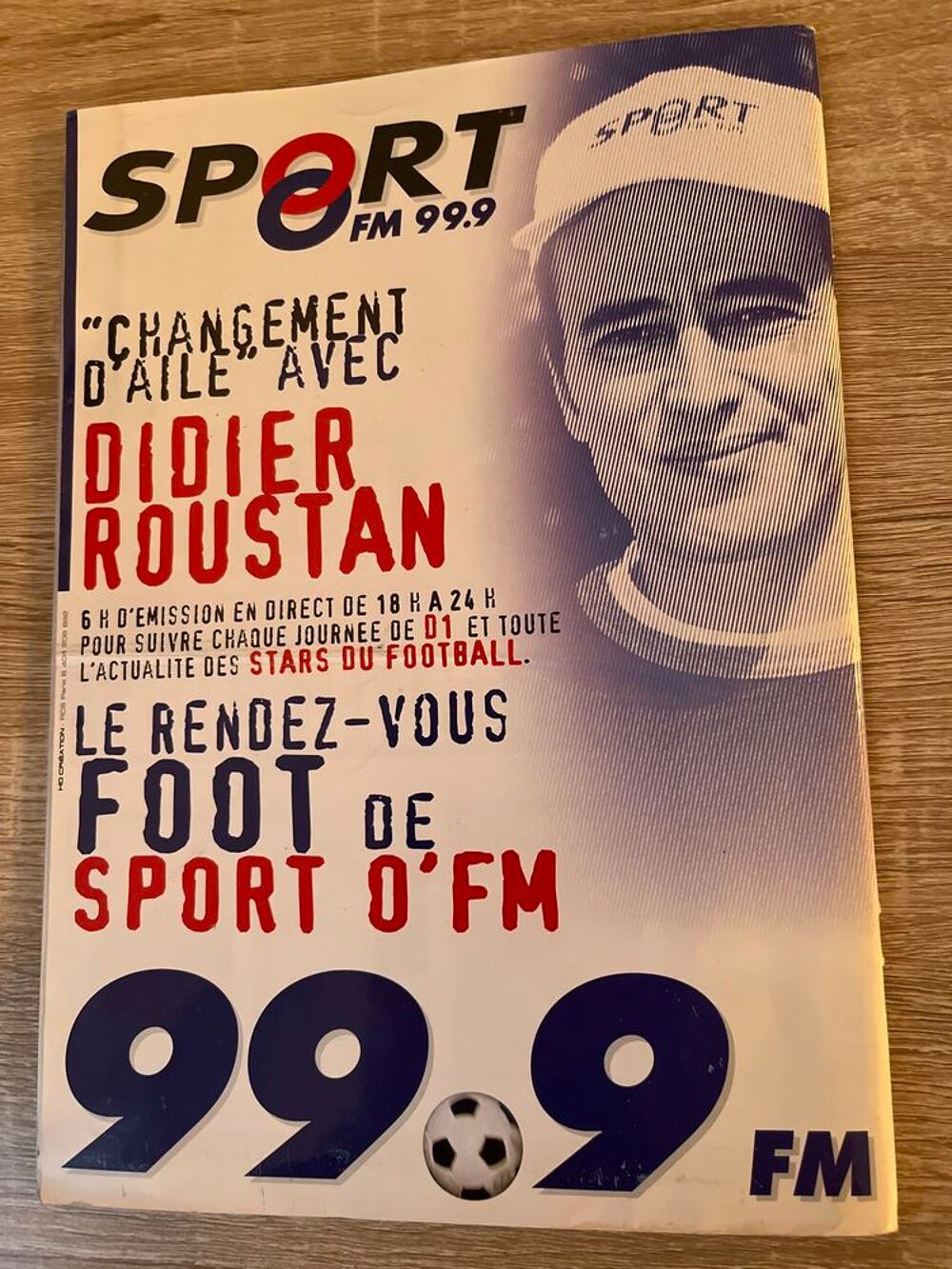 Bleu blanc foot album souvenir CDM 98 