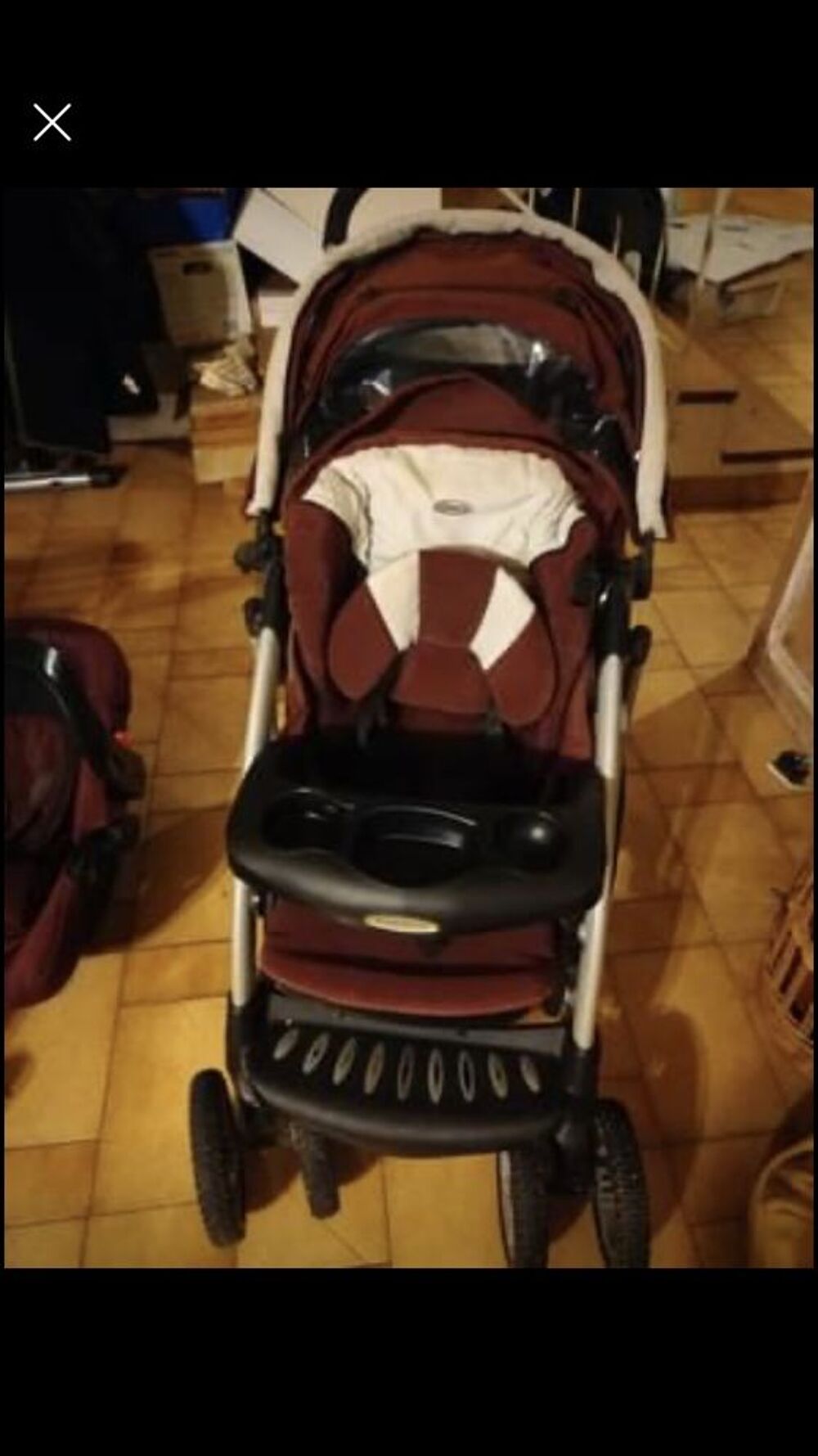 lot poussette Graco Pu�riculture