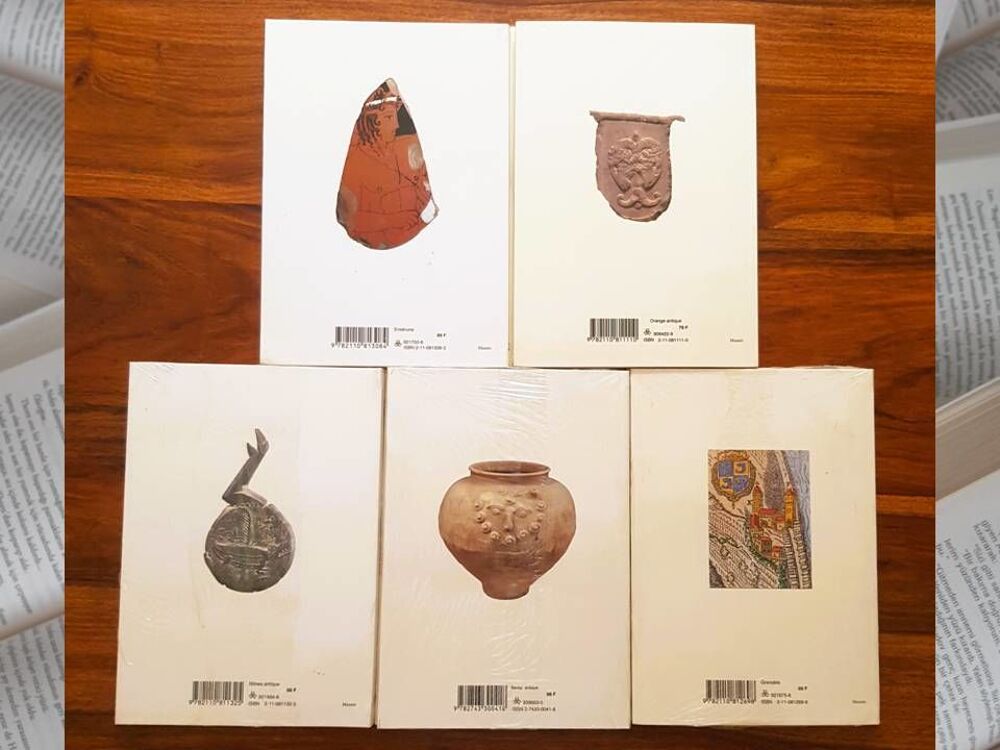 Guides arch&eacute;ologiques de la France - Lot 5 livres + 1 offert Livres et BD
