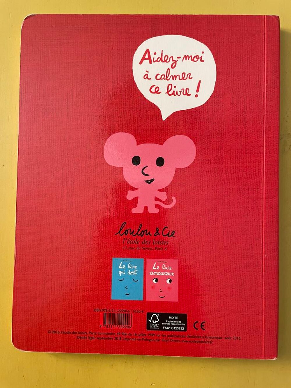 Le Livre - Le Livre En Col&egrave;re ! - Ramadier C&eacute;dric Livres et BD