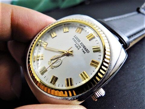 Louis Edward exécutive time Paris montre homme DIV0330 95 Metz (57)