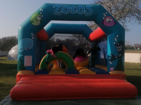Structure gonflable C2J Les Zozos 2500 Bouleurs (77)