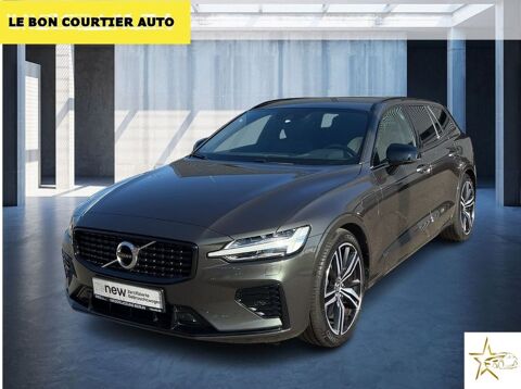 Volvo V60 T6 AWD Recharge 253 ch + 87 ch Geartronic 8 R-Design 2020 occasion Saint-Jean-de-Bournay 38440