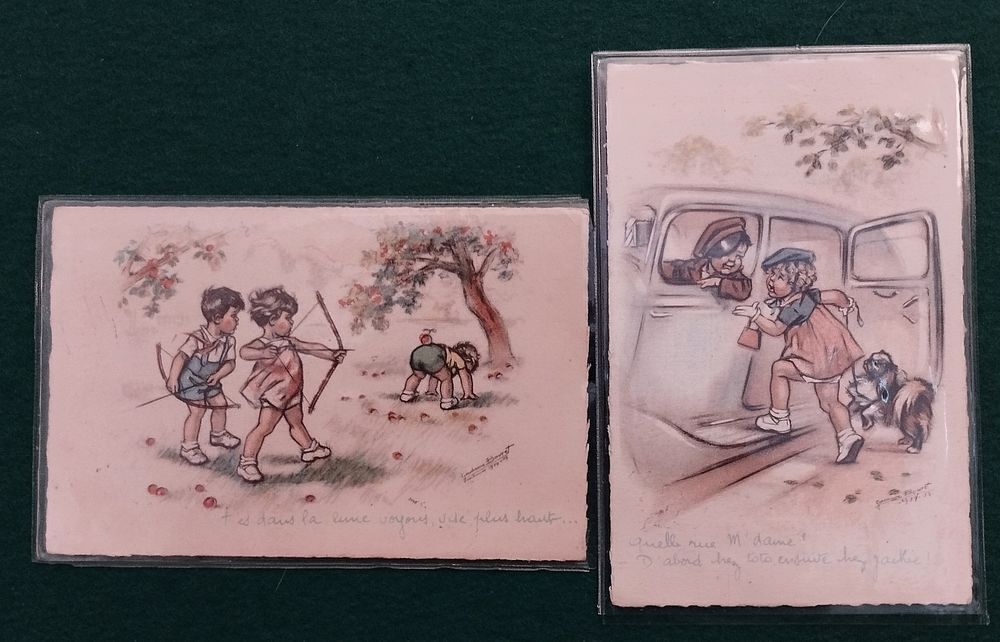Cartes postales Germaine BOURET 