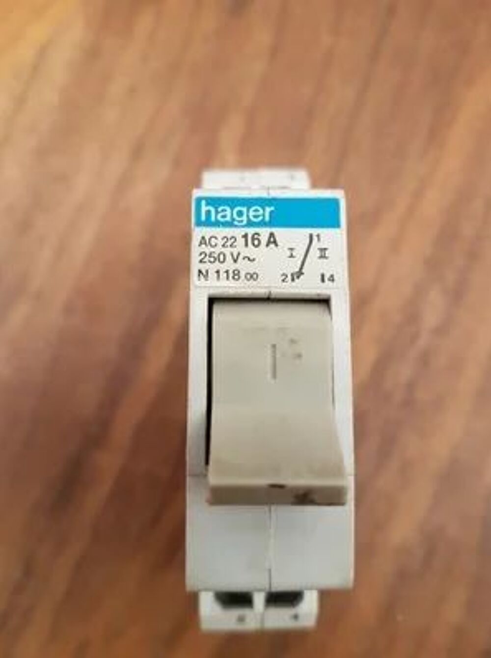 Hager N118 00 - 16 A Electroménager