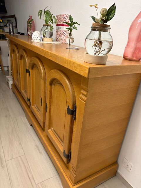 Salle � manger en ch�ne dor� 250 Coincy (02)