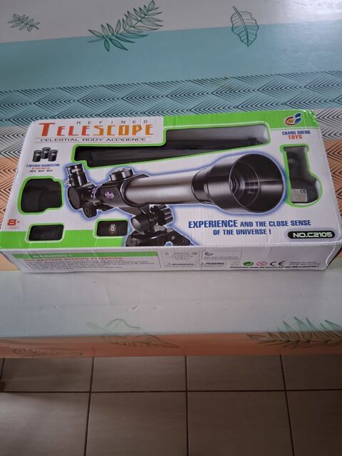 tlescope pour enfants 
astronomies voir les toile 15 Lillebonne (76)