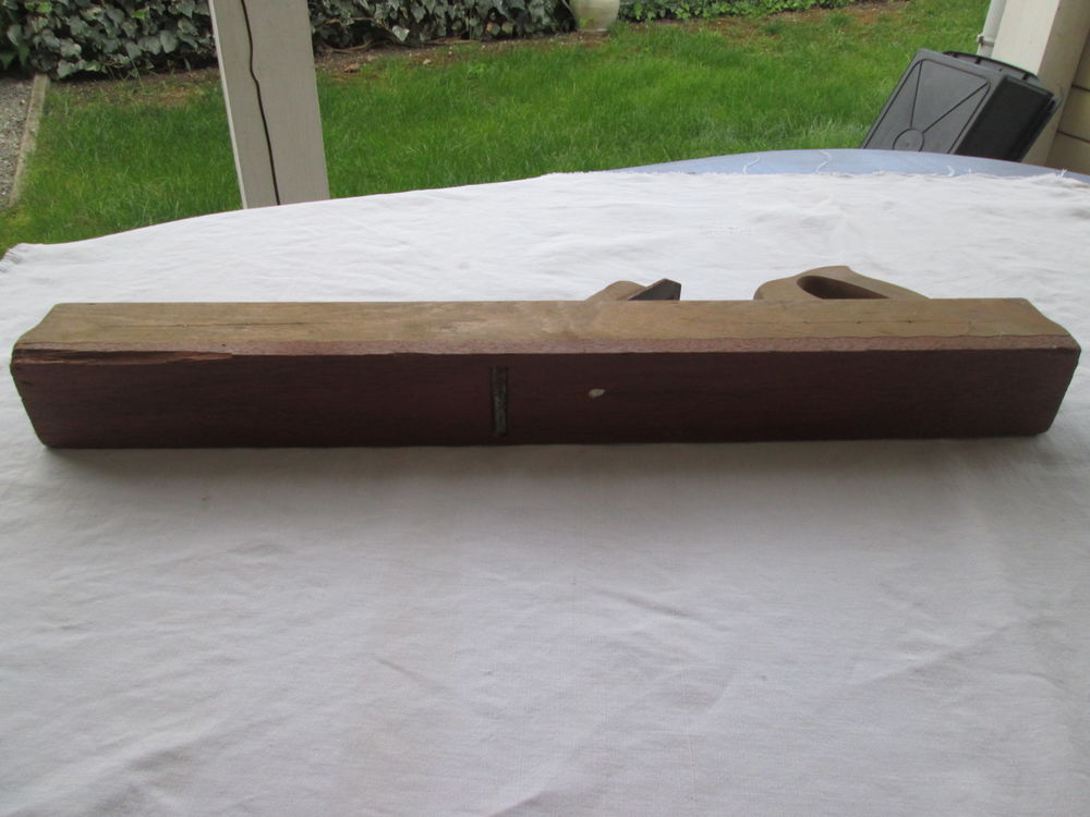 Rabot bois ancien de menuisier, rabot de longrain varlope Bricolage