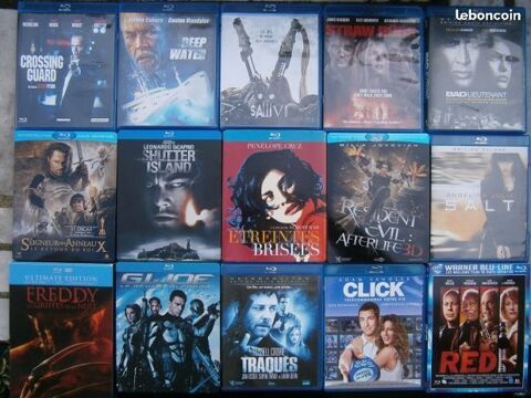 Lot de blurays 5 Paris 3 (75)