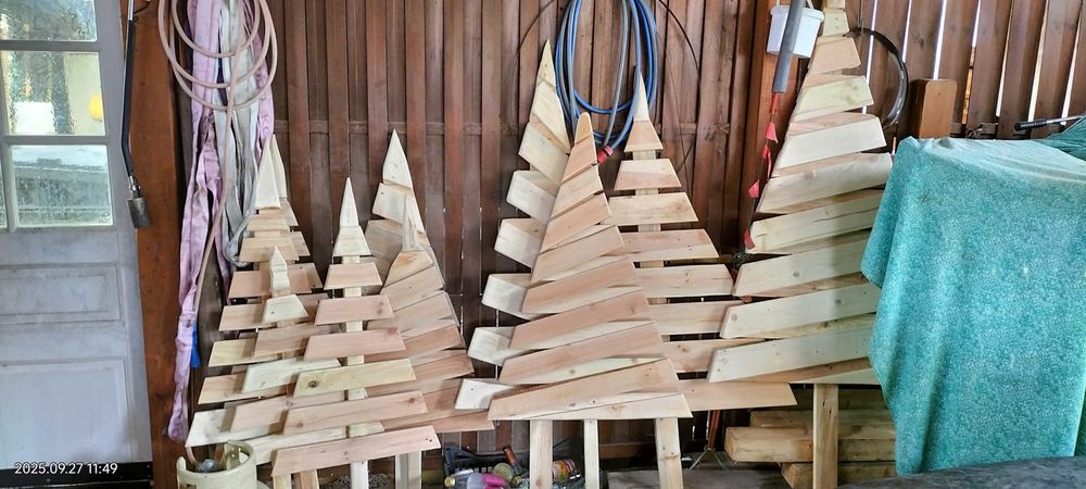 Sapin d&eacute;coration bois Bricolage