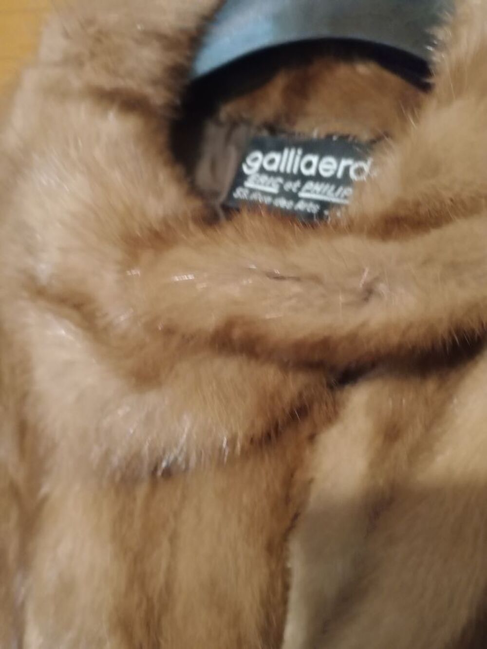 Manteau vison palomino Vêtements