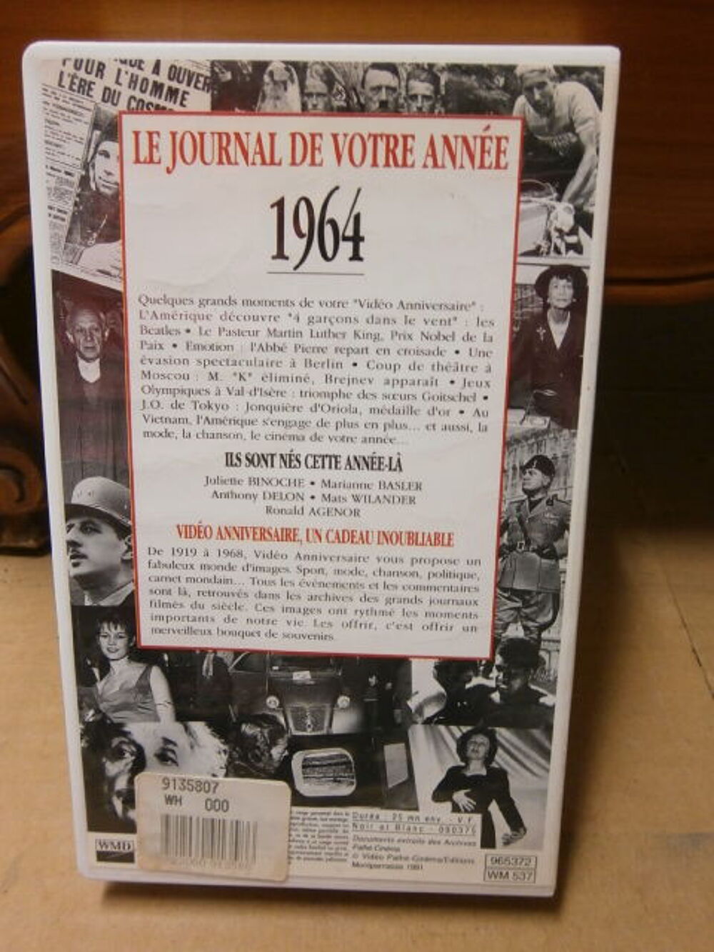 Le Journal de Votre Ann&eacute;e 1964 Photos/Video/TV