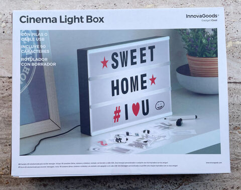 Bo�te d'affichage lumineuse personnalisable - 3 lignes
24 Cannes (06)