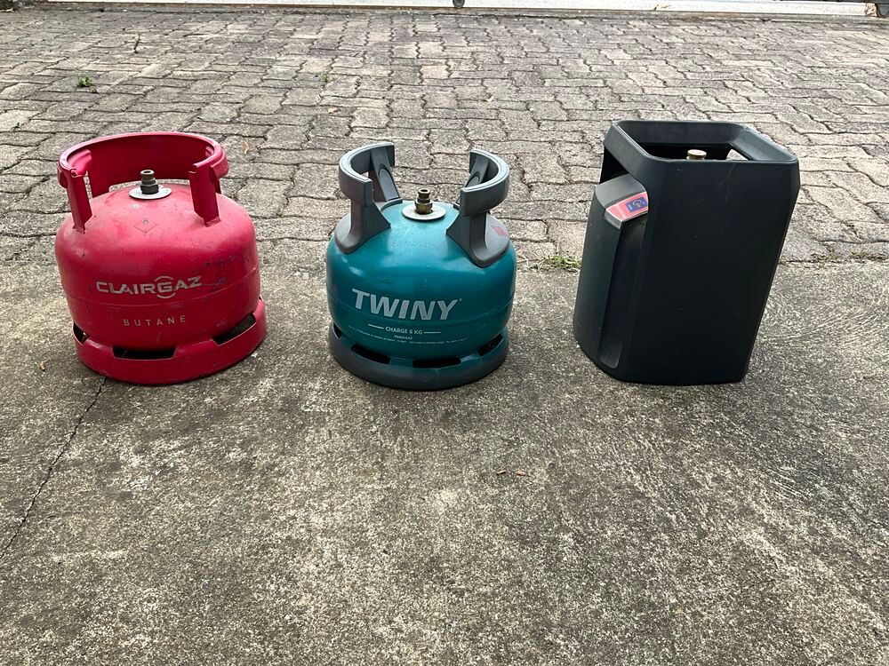 Bouteilles de gaz vides au choix Bricolage
