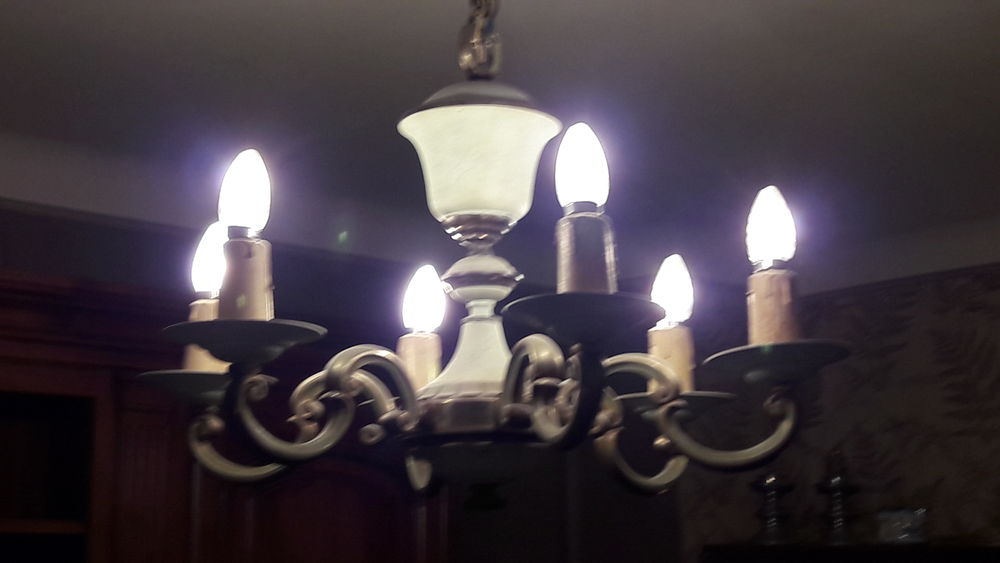 LUSTRE BRONZE Décoration