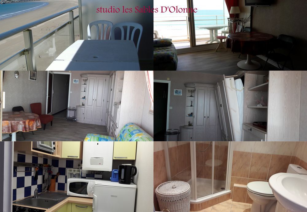   Studio vue sur mer les Sables D'Olonne centre plage Pays de la Loire, Les Sables-d'Olonne (85100)