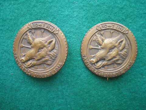 Insignes d'Infanterie - 104� R�giment d'Infanterie. 45 Caen (14)