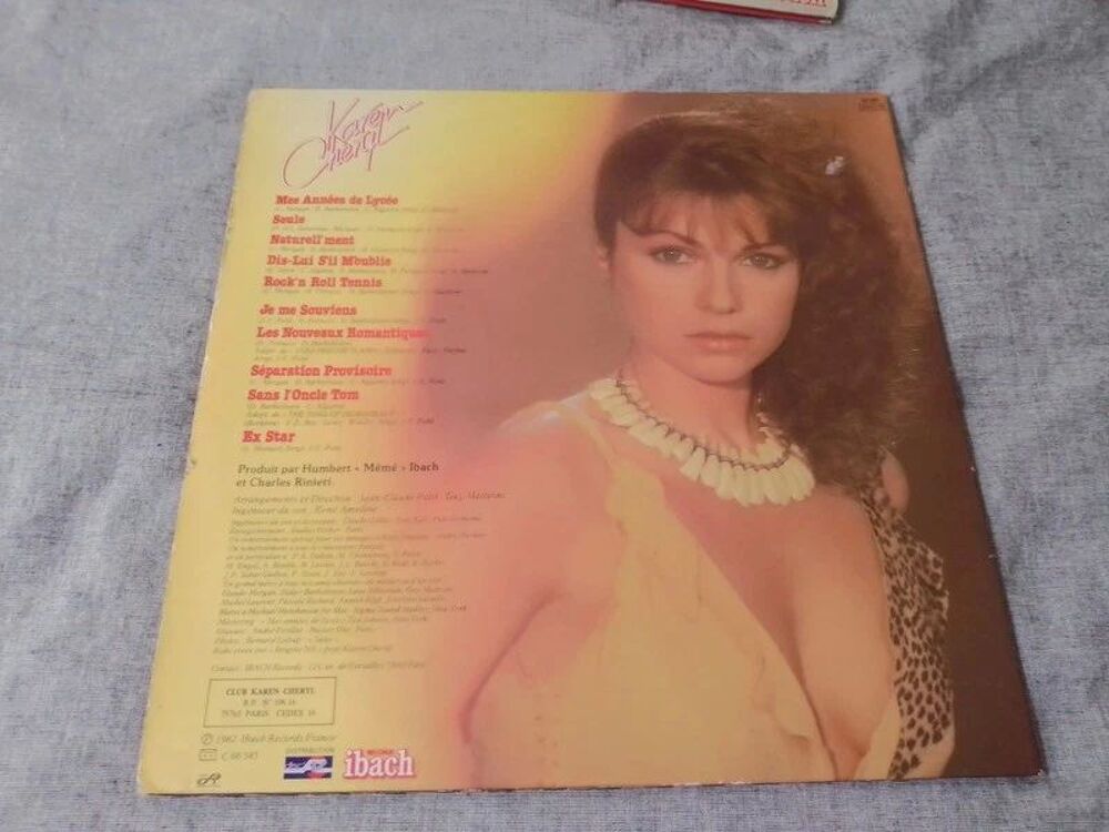 Karen Cheryl Lot De 4 Vinyles Lp 33 Tours Tr&egrave;s bon Etat CD et vinyles