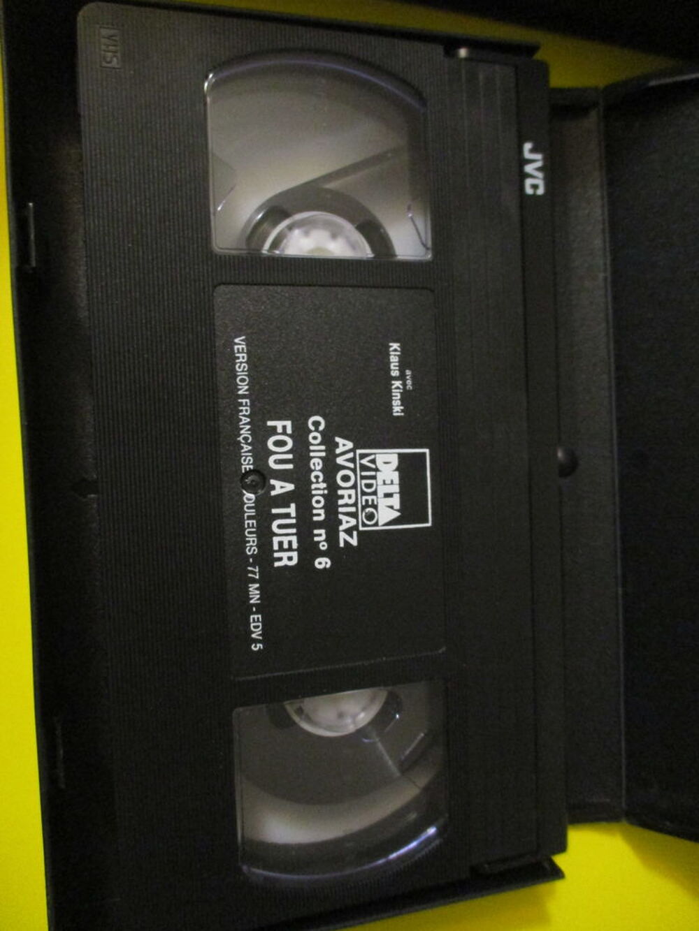 FFOU A TUER VHS KLAUS KINSKI NIGTCRAWLER HORREUR DVD et blu-ray