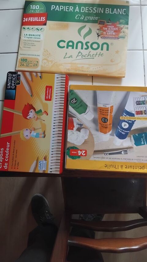 Lot peinture dessin Chantelle (03)