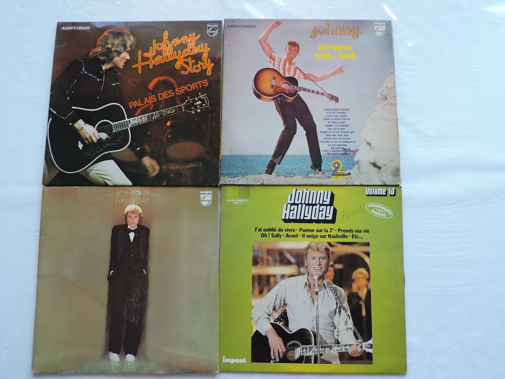 Vinyles Johnny Hallyday CD et vinyles