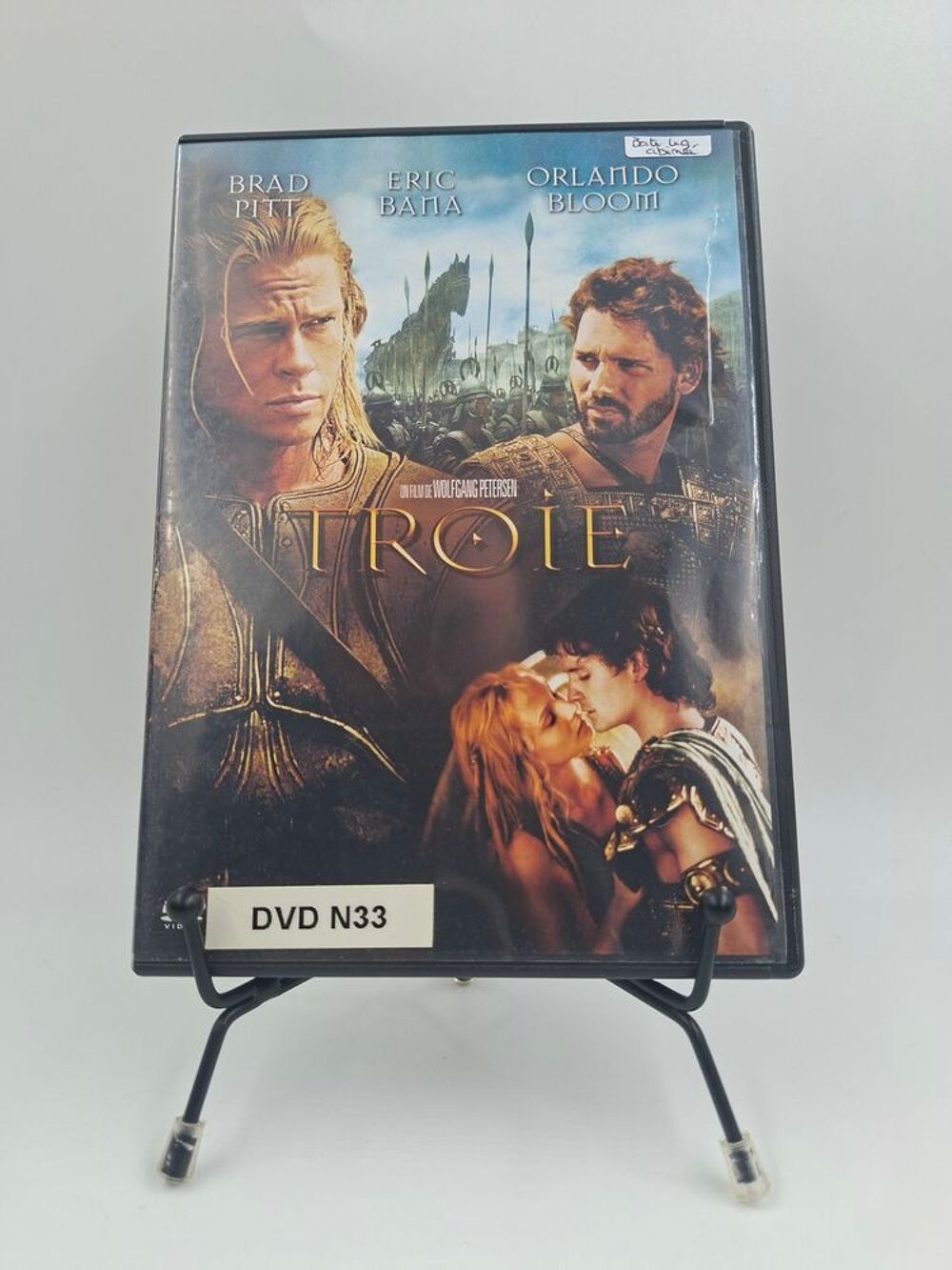 DVD Troie avec boite DVD et blu-ray