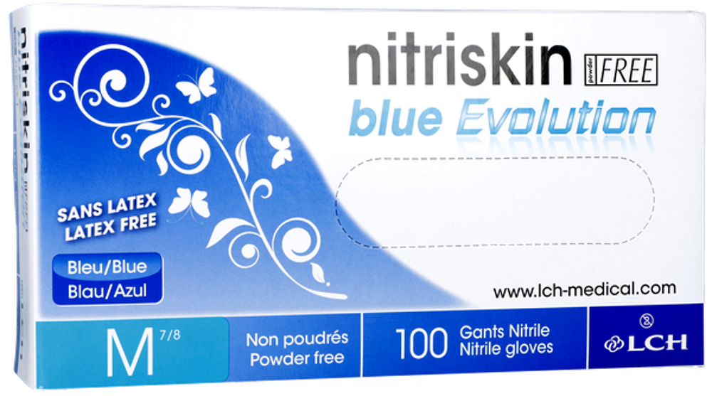Carton de 10 paquets de 100 gant nitrile neuf date 2025 taille M Bricolage
