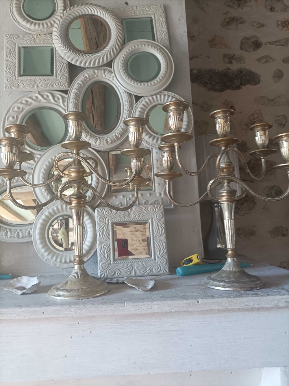 bougeoirs vintage Décoration