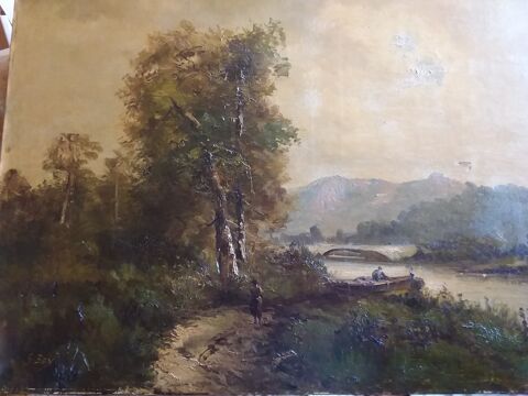 Toile sign�e g ben 0 Brassac-les-Mines (63)