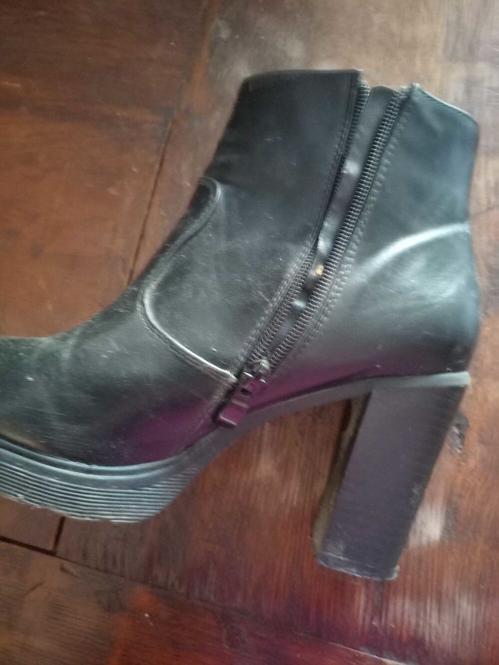 bottines cuir Chaussures
